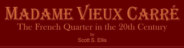 Madame Vieux Carr - The French Quarter in the 20th Century - by Scott Ellis